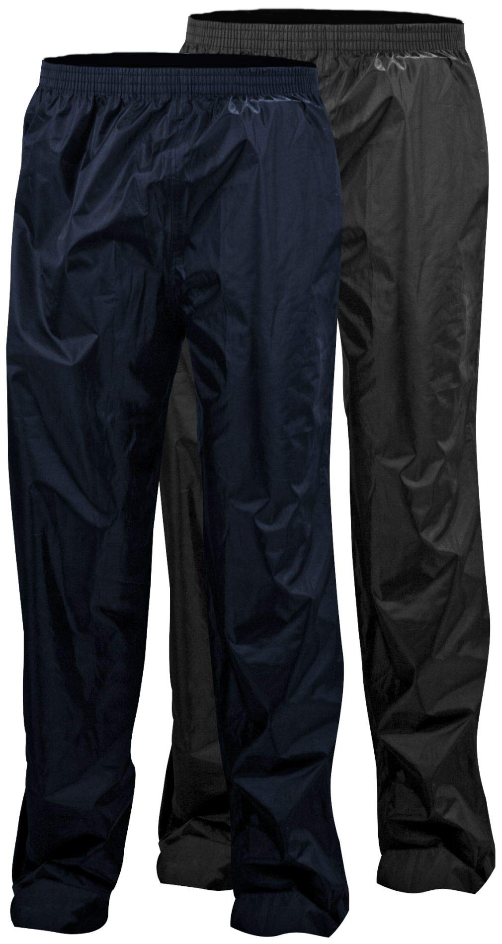 Unisex Regenhose Regenhose für Erwachsene Einheitsgrösse Blau, Einheitsgrösse Blau