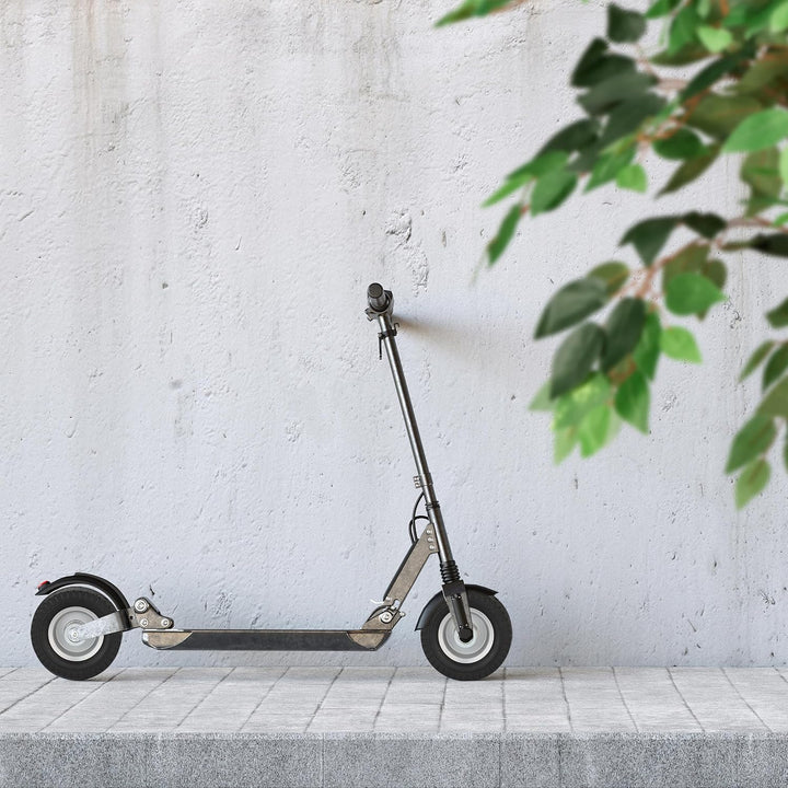 Relaxdays Rad für Roller, E-Scooter, 6x2, 2er Set, Vollgummi, Stahlfelge, Ersatzrad, pannensicher, 5
