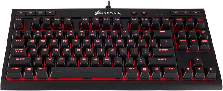 Corsair Compact (Red LED, Cherry MX Red) CH-9115020-NA Schwarz