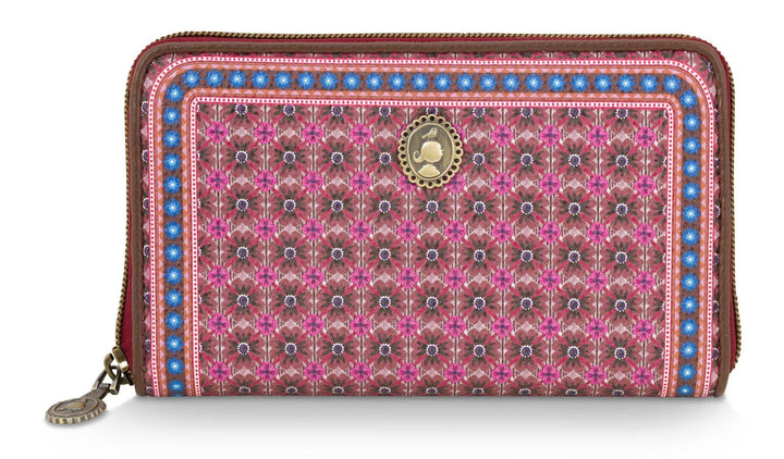 PiP Studio Wallet Clover Pink 18x11x3cm, Clover Pink