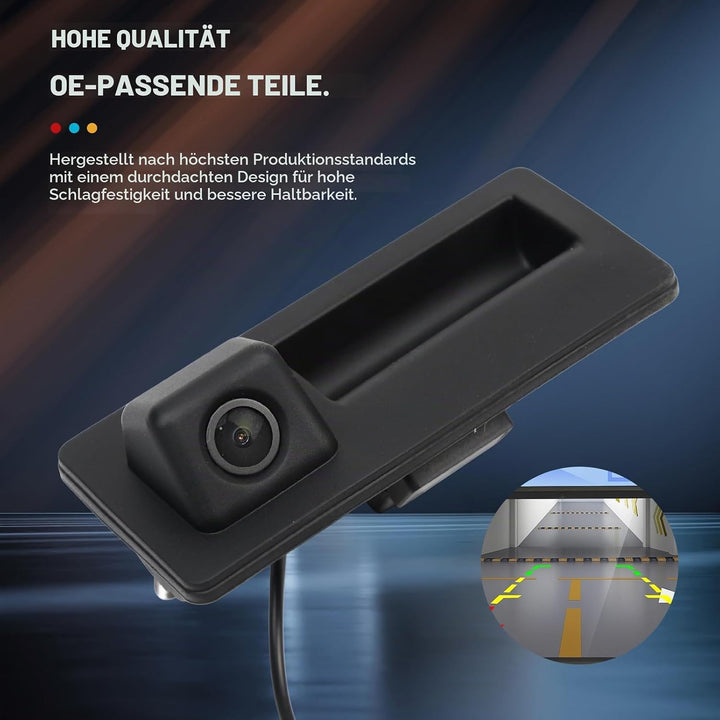 Auto Rückansicht mit Push Button Reverse Camera für Golf Variant S-a-n T-g-n T-u-n T-u-g Yeti Alhamb