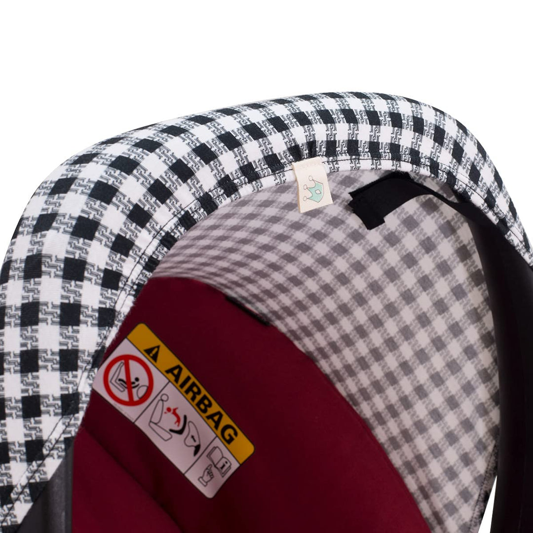 JYOKO KIDS Verdeck kompatibel mit Maxi Cosi Bebe Confort Pebble (Vichy), Vichy