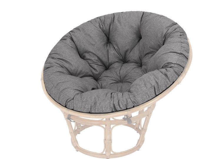 PillowPrim Polster für Papasansessel, Auflage, Ersatzpolster Papasan D 114 cm Bodenkissen gepolstert
