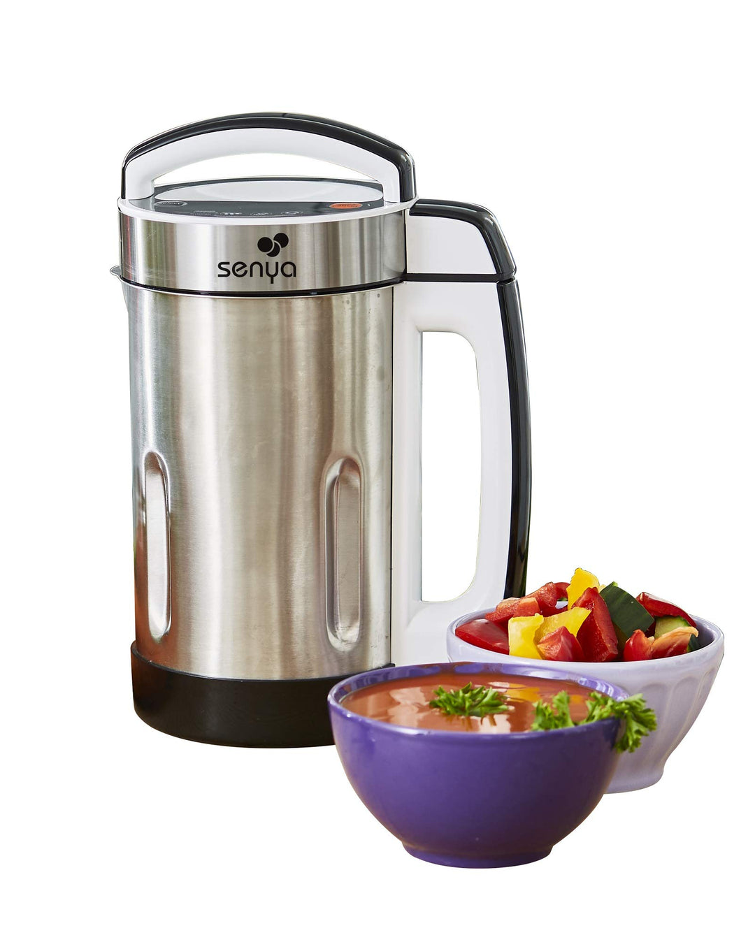 Heiz-Standmixer aus Edelstahl Senya Suppenmixer Cook &amp; Heat Fassungsvermögen 1,6L 1150W 17.5 x 20.5