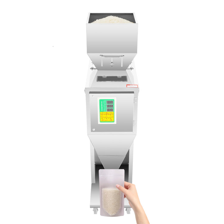 Pulverabfüllmaschine 10-999g Automatisches Wiegen und Abfüllen von Granulat Multifunktionale Verpack
