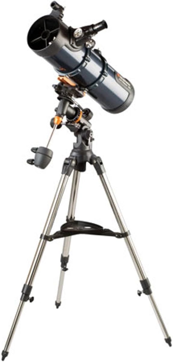 Celestron 31045 AstroMaster 130EQ Newtonsches Spiegelteleskop, Dunkelblau AstroMaster 130EQ Reflekto