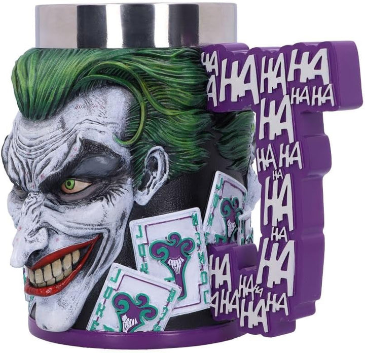 Nemesis Now Krug Kanne Offizielles Lizenzprodukt von The Joker, Violett, 15,5 cm, Kunstharz