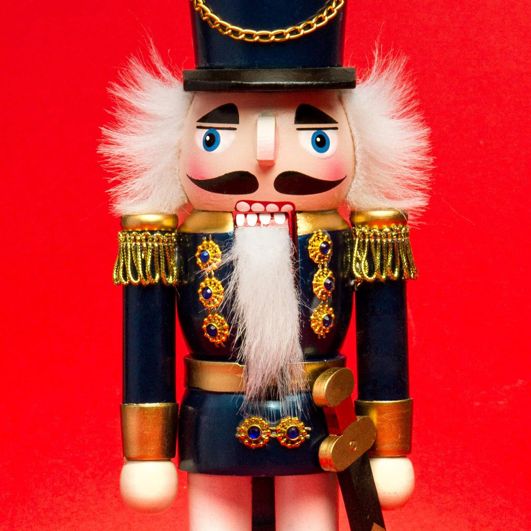 SIKORA NK-I Deko Nussknacker Figur aus Holz Verschiedene Motive 3 Grössen, Grösse:Höhe ca. 28 cm, Fa
