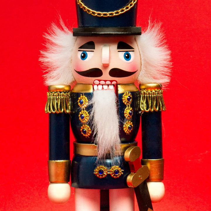 SIKORA NK-I Deko Nussknacker Figur aus Holz Verschiedene Motive 3 Grössen, Grösse:Höhe ca. 28 cm, Fa