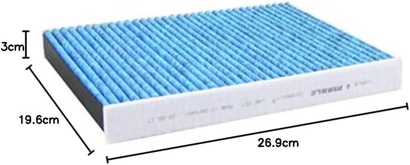 MAHLE LAO 437 Innenraumfilter Allergen-, Bakterien- und Geruchsschutz, Allergen-, Bakterien- und Ger
