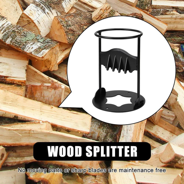 Holzspalter Manueller, Ø19cm Brennholzspalter Holzspalter Brennholz Manuelles Spaltwerkzeug für Holz