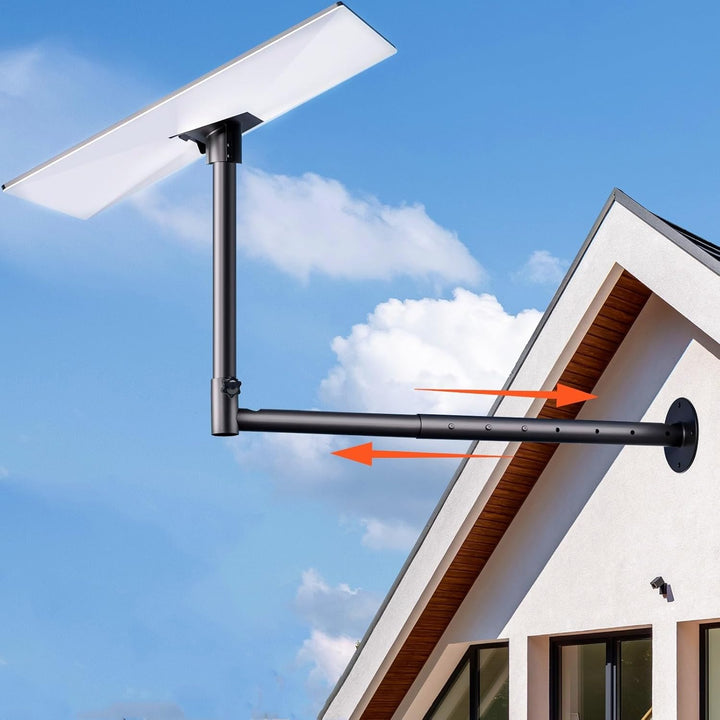Halterung kompatibel mit Starlink V3, lange Wandhalterung kompatibel mit Starlink V3, Dachhalterung