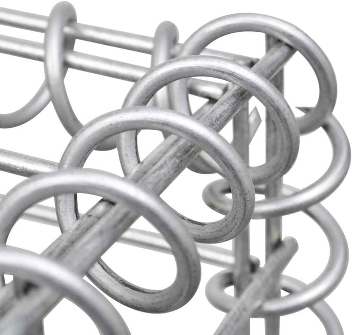 vidaXL 2x Gabionensäule Gabionen Gabione Säule Säulen Steingabionen Steinkorb Drahtkorb Gabionenkorb