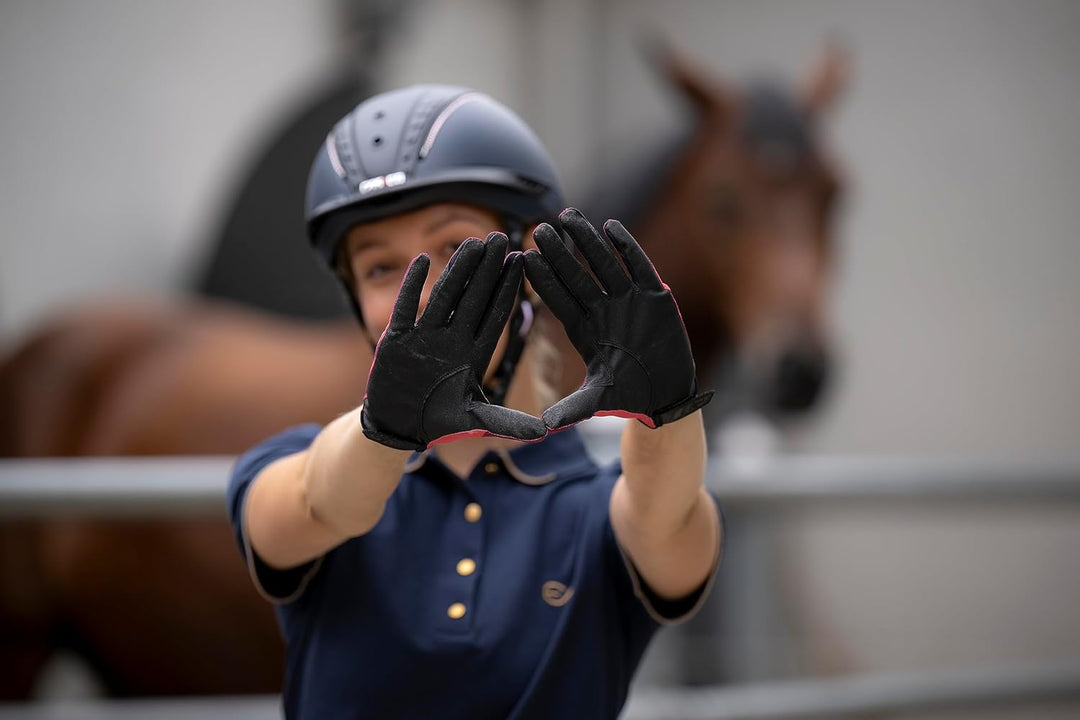 Roeckl Sports Reithandschuh MOYO, Turnier Sommer Handschuh, 4 Farben, Grösse 6-11 6 Blueprint, 6 Blu