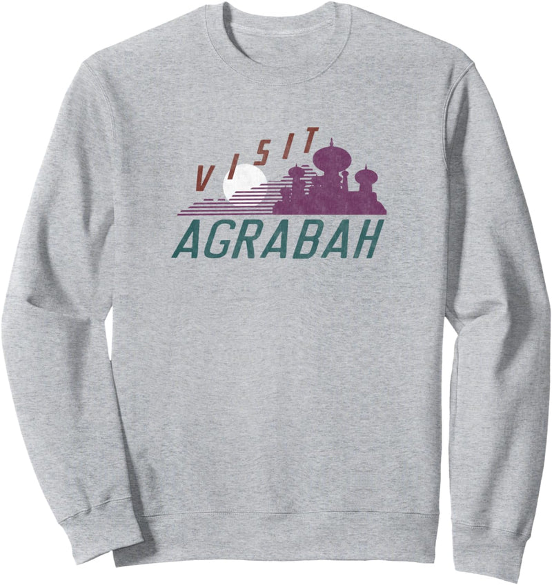 Disney Aladdin Agrabah Striped Horizon Visit Sweatshirt