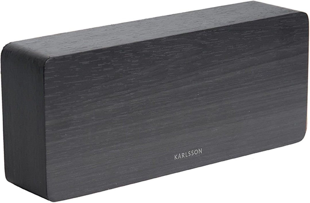 Karlsson Digitaler Wecker KA5654BK Schwarz, Schwarz
