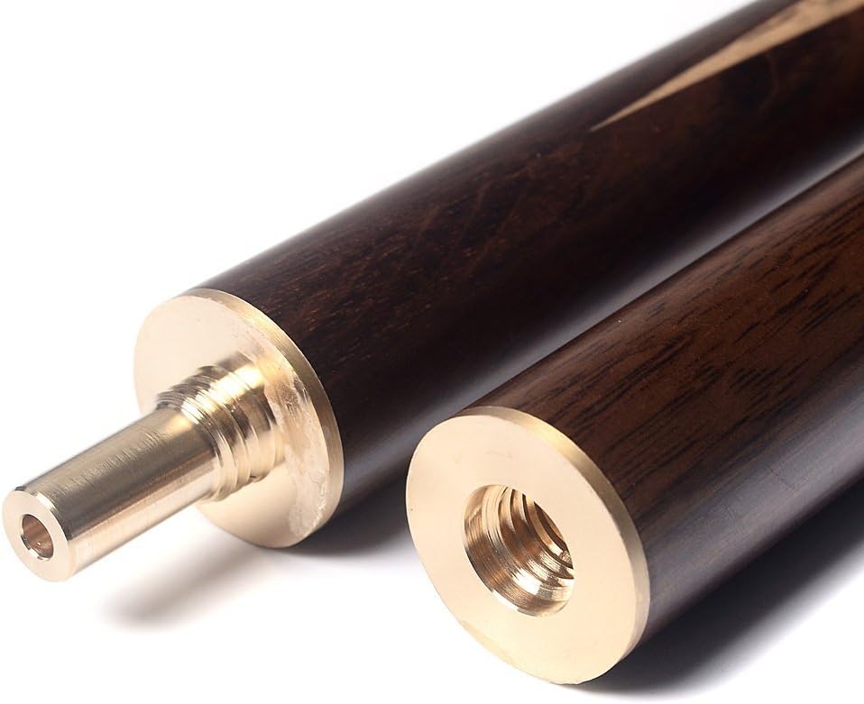 CUESOUL 57 "Handcraft 3/4 Jointed Snooker Queue mit Verl?ngerung/Gelenk Protector verpackt in Kunstl