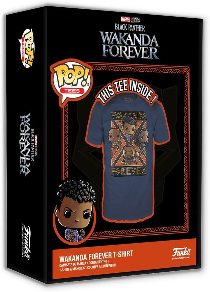 Funko Boxed Tees: Black Pander - Wakanda Forever - Group M, M