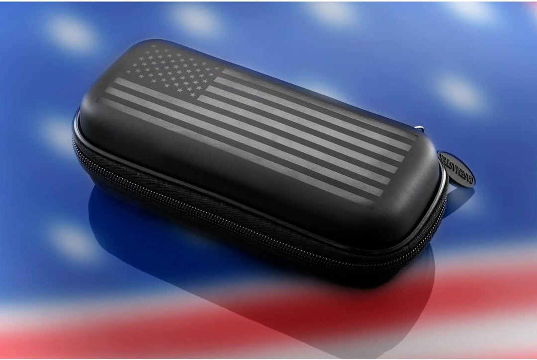 Casemaster Sentry Dart Case Slim Eva Shell for Steel and Soft Tip Darts, Hold 6 Darts and Features B