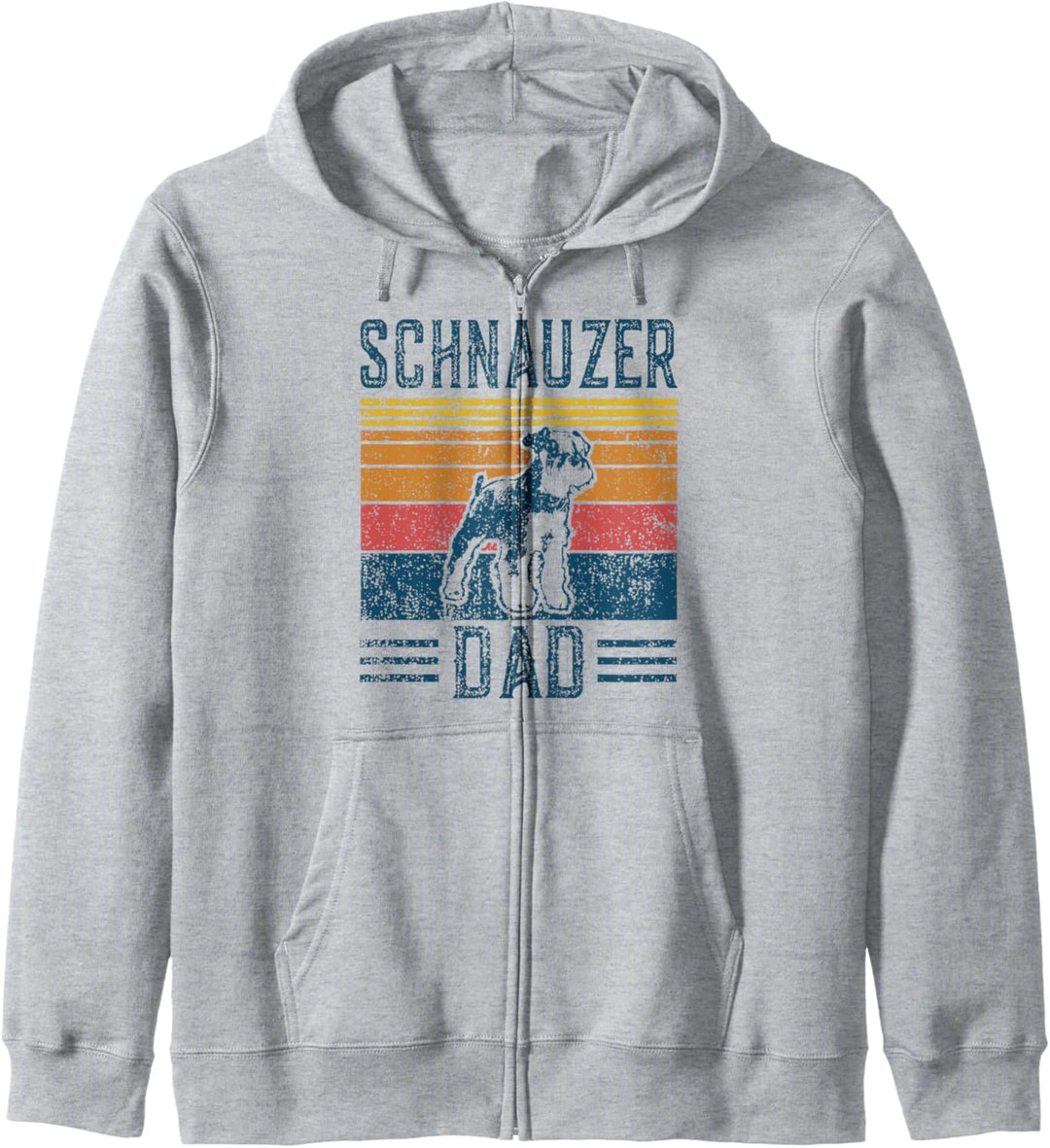 Hund | Schnauzer Pinscher Papa - Vintage Schnauzer Papa Kapuzenjacke