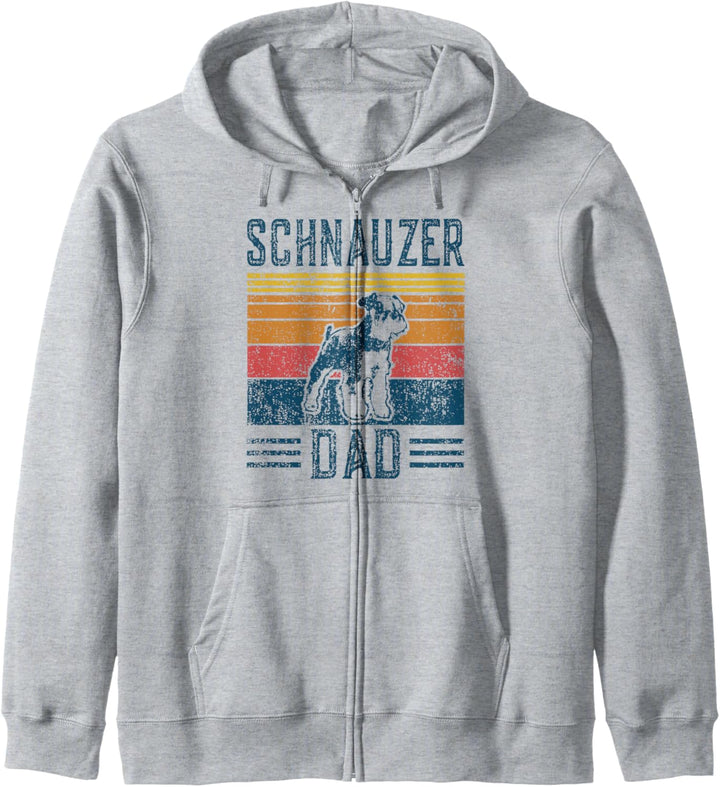 Hund | Schnauzer Pinscher Papa - Vintage Schnauzer Papa Kapuzenjacke