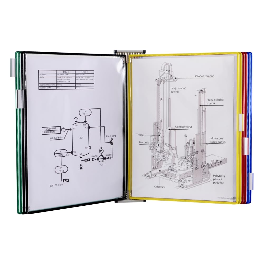 Tarifold b413109 Notenständer Wand, Linie T-Technic