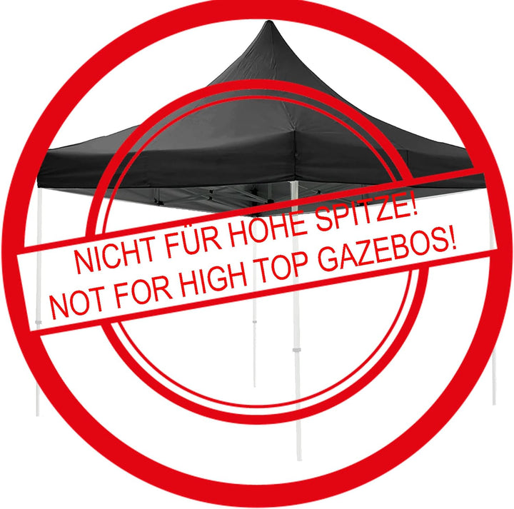 QUICK STAR Pavillon Schutzhaube 3x3m Wasserdicht