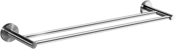 Ambrosya BZAAQ01 Handtuchhaken, Edelstahl (Gebürstet), Silber, Einheitsgroesse, Edelstahl