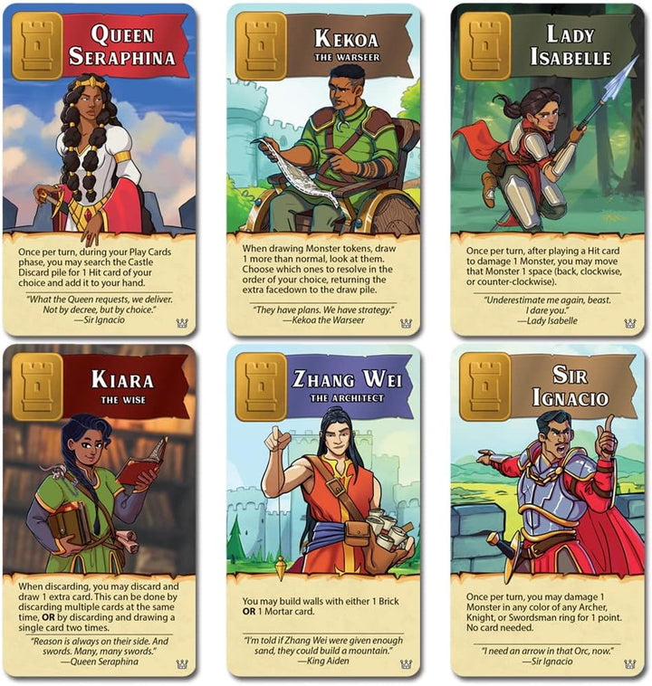 Fireside Games | Castle Panic Crowns and Quests Erweiterung | Brettspiel | ab 8 Jahren | 1-6 Spieler