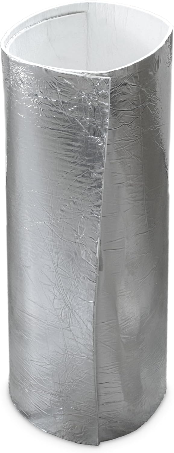 Feuerfest 123 - Keramikfasermatte Aluminium 1200x600x5 mm, Aluminiumsilikat, hitzebeständig bis 1.26