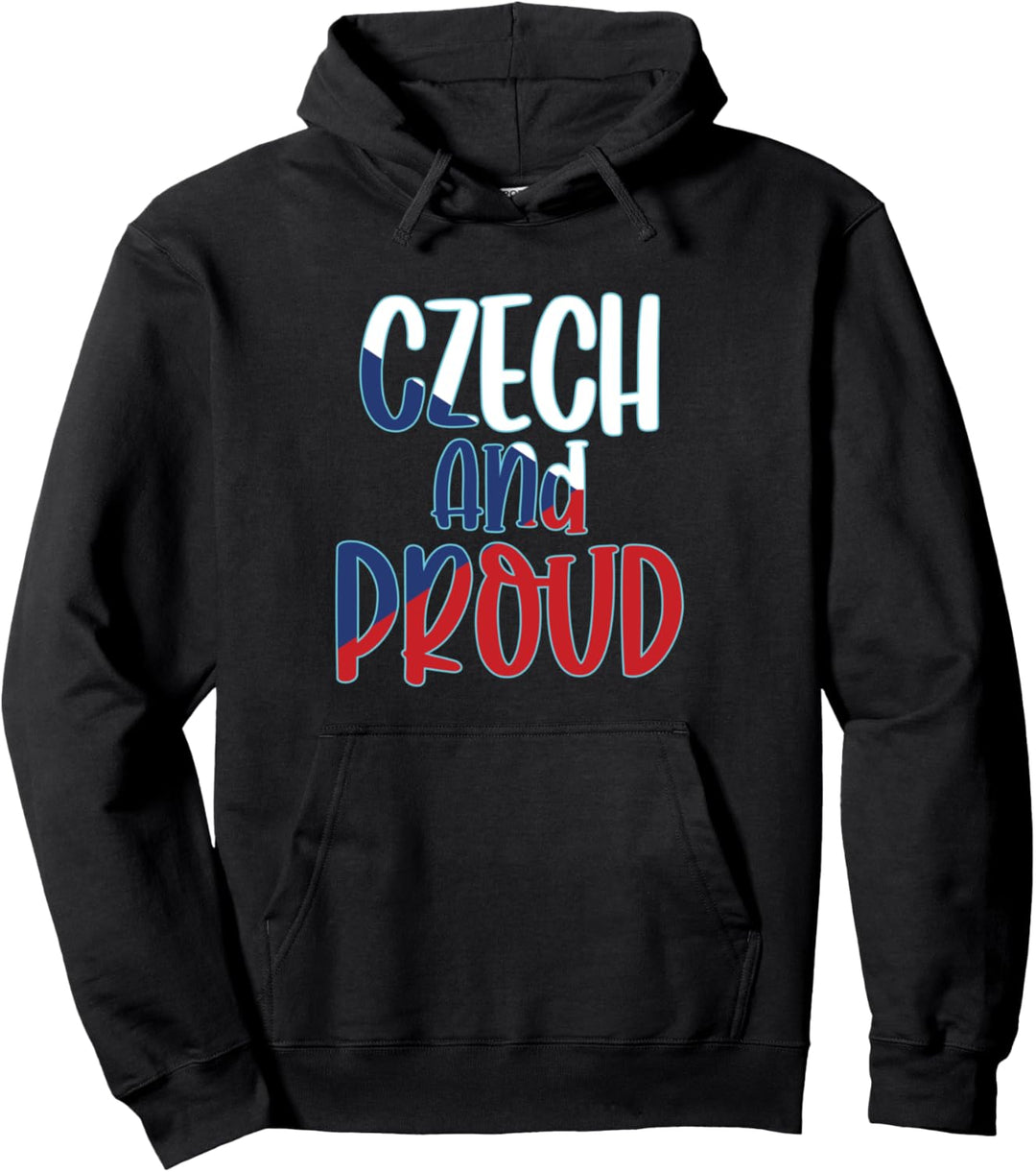 Tschechisch und Stolz - Tschechische Republik Flagge Stolz Pullover Hoodie
