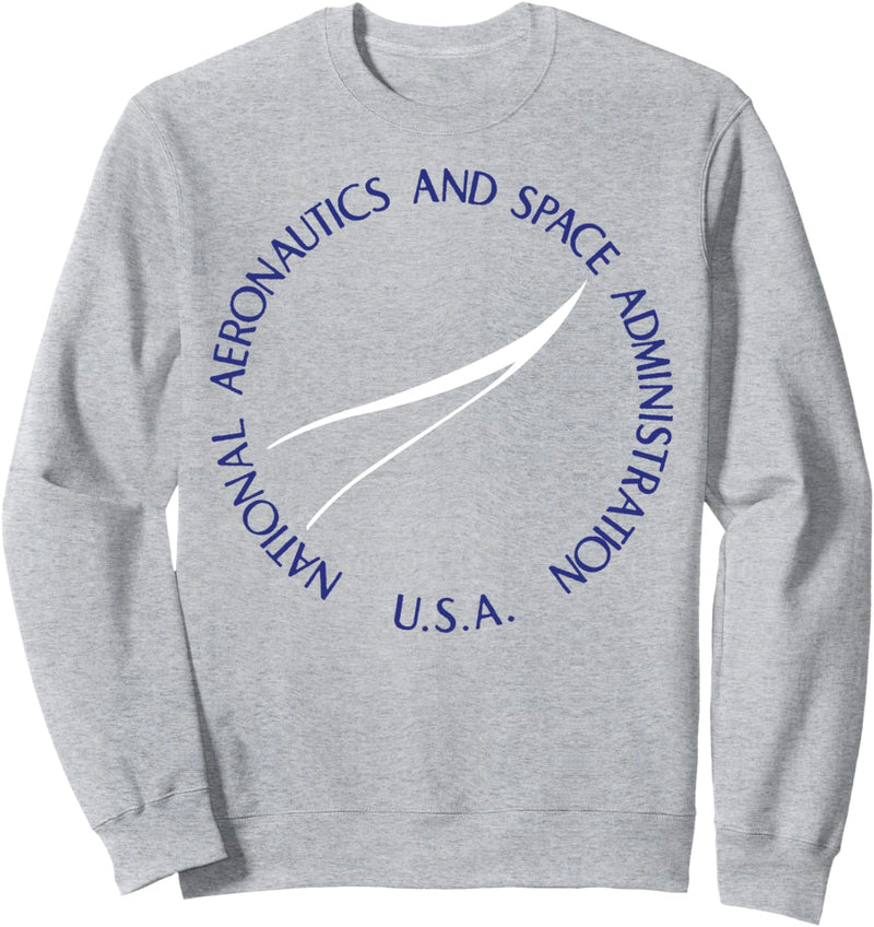 NASA Circular Acronym Chevron Logo Sweatshirt