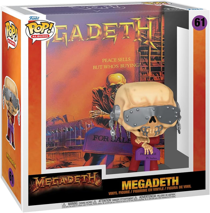 Funko POP! Albums: Megadeth - PSBWB - Vinyl-Sammelfigur - Geschenkidee - Offizielle Handelswaren - S