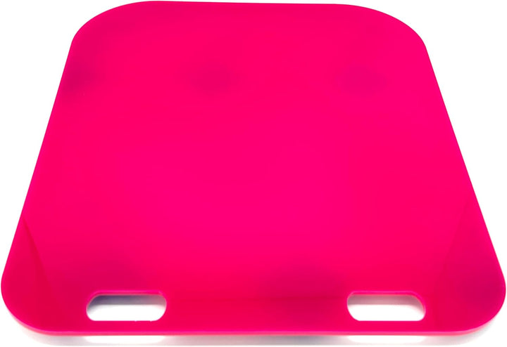 Gleitbrett aus Acryl für COSORI Heissluftfritteuse 5,5l CP158-AF | pink | 35x30cm | hochwertige Tefl