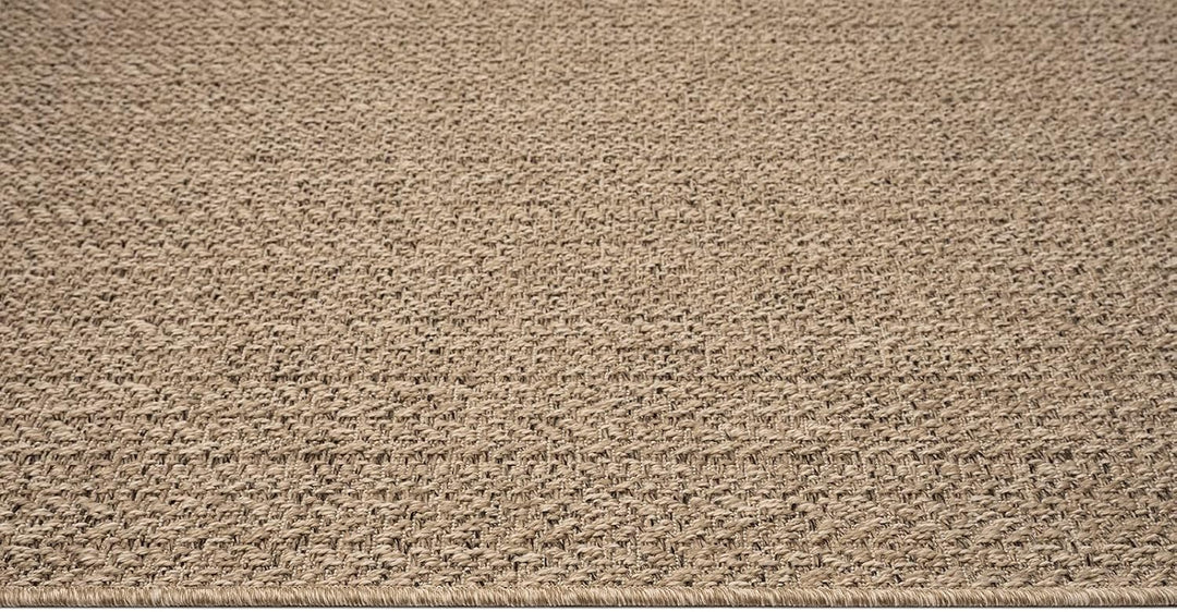 Mia´s Teppiche Soil - wetterfester In- und Outdoor Teppich im Natürlichem Jute-Look, wetterfest, gee