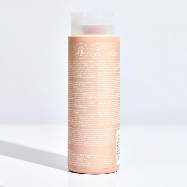 Paul Mitchell Color Protect Shampoo - tägliche Haar-Pflege für coloriertes Haar, sanftes Haar-Shampo