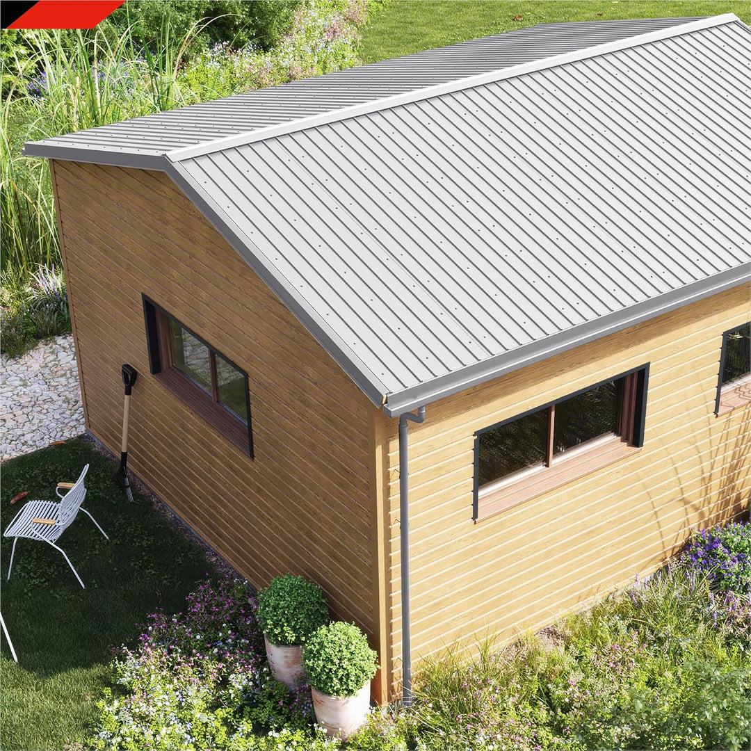SMART Cover Set H12 Plus, 12 x Trapez-Abdeckblech 125 x 45 cm 6,75 m² Stärke 0,35 mm inkl. Schrauben