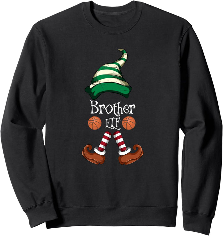 Jungen Outift Geschenk Weihnachten Bruder Elf Sweatshirt