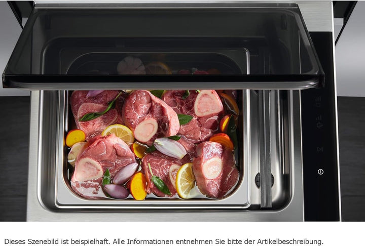 AEG KDK911423T Vakuumierschublade Matt Black