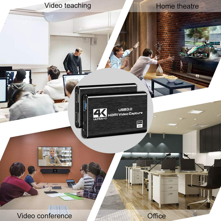 Rybozen Game Capture Karte USB 3.0 Video Card HD 1080P HDMI Videoaufnahme mit Live- Übertragungen Re