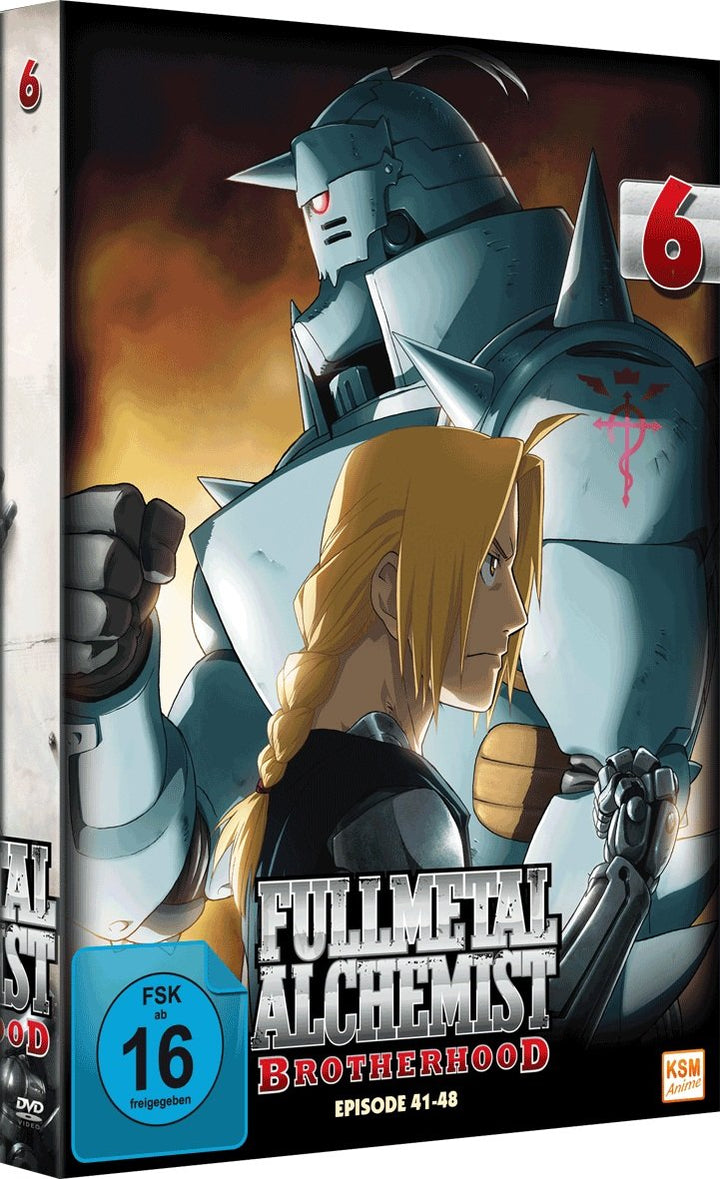 Fullmetal Alchemist: Brotherhood - Volume 6 (Digipack im Schuber mit Hochprägung und Glanzfolie) (2