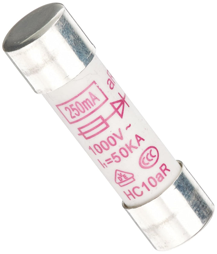 PeakTech Set Keramik Feinsicherung 250 mA / 1000 V, 10,3 x 38 mm, Audio und HiFi, 10 Stück, P 7500