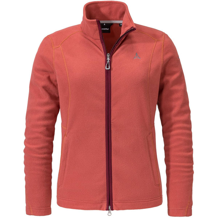 Schöffel Damen Leona3 Fleece Jacke Fleecejacke Fleecepullover 34 burlwood, 34 burlwood