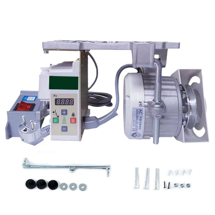 Elektrischer Nähmaschinenmotor, 220V 750W Industrieller Nähmaschinenmotor Energiesparender Servomoto