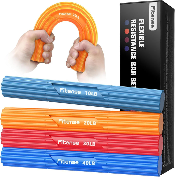 Flex Therapie Bar Kit, FlexBar Handtrainer, Widerstand Bar, Tennisarm Therapie Bar, Twist Hand Exerc