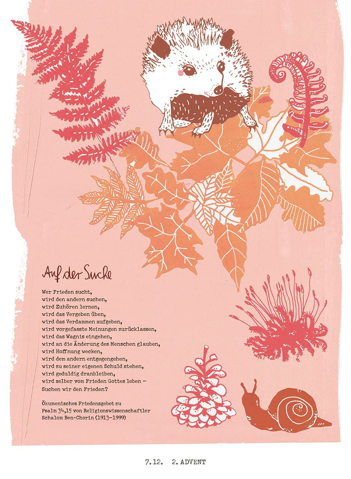 Lichtungen Advent 2025: Adventskalender mit kreativen Ideen, Rezepten, Handlettering, Upcycling-Tipp