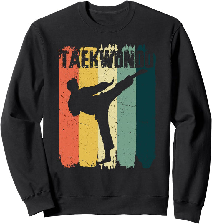Taekwondo Sports Retro Vintage Korean Martial Art Sweatshirt