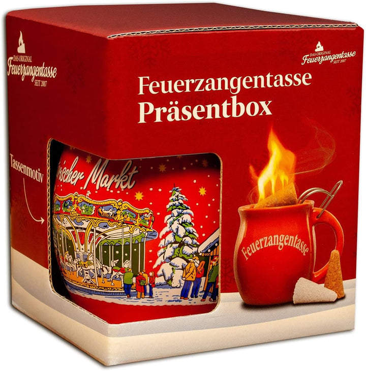 1er-Set, mit Rum, Rot/Historischer Markt - für Feuerzangenbowle Rot / Historischer Markt, Rot / Hist