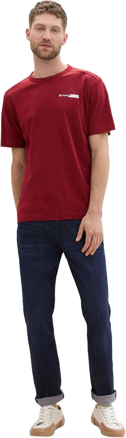 TOM TAILOR Herren Josh Regular Slim Jeans 29W / 32L 10115 - Clean Rinsed Blue Denim, 29W / 32L 10115