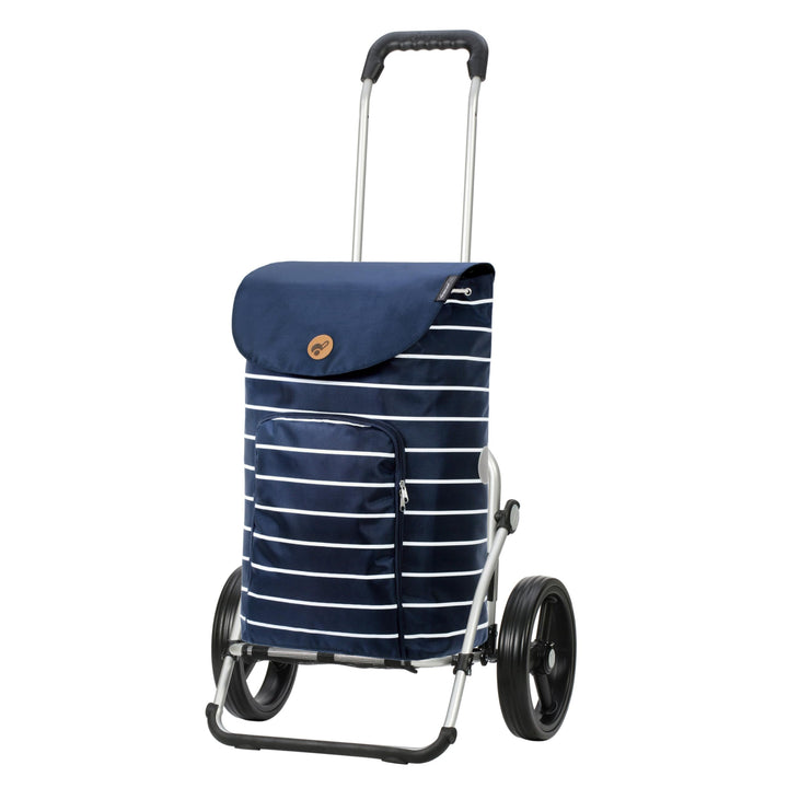 Andersen Einkaufstrolley - klappbar - 47 Liter | Aufhängung für Einkaufswagen - belastbar 50 kg - Al